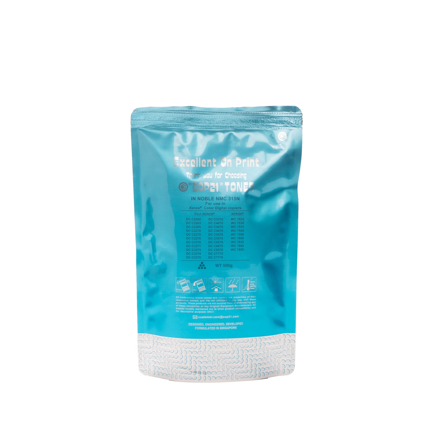 Xerox DC C3370/ C2260/ WC 7535/WC 7845 EOP21 Toner Bag (Trickle) 500g