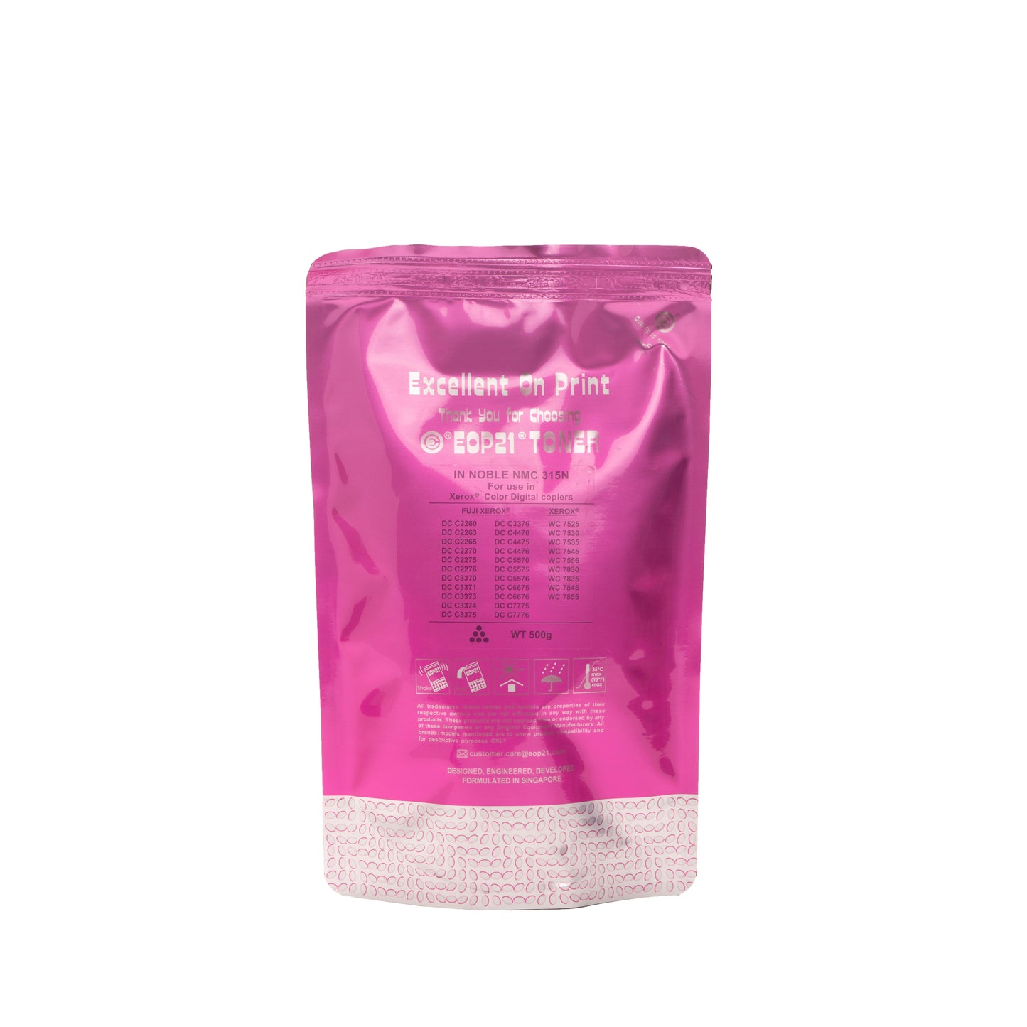 Xerox DC C3370/ C2260/ WC 7535/WC 7845 EOP21 Toner Bag (Trickle) 500g