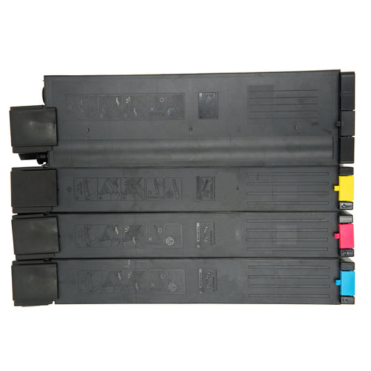 Sharp MX 2600/3100/4100 EOP21 Toner Cartridges CMYK (785g/ctg) (MX-51AT) (ASIA)